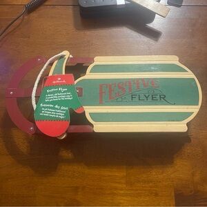 Decorative Festive Flyer Sled